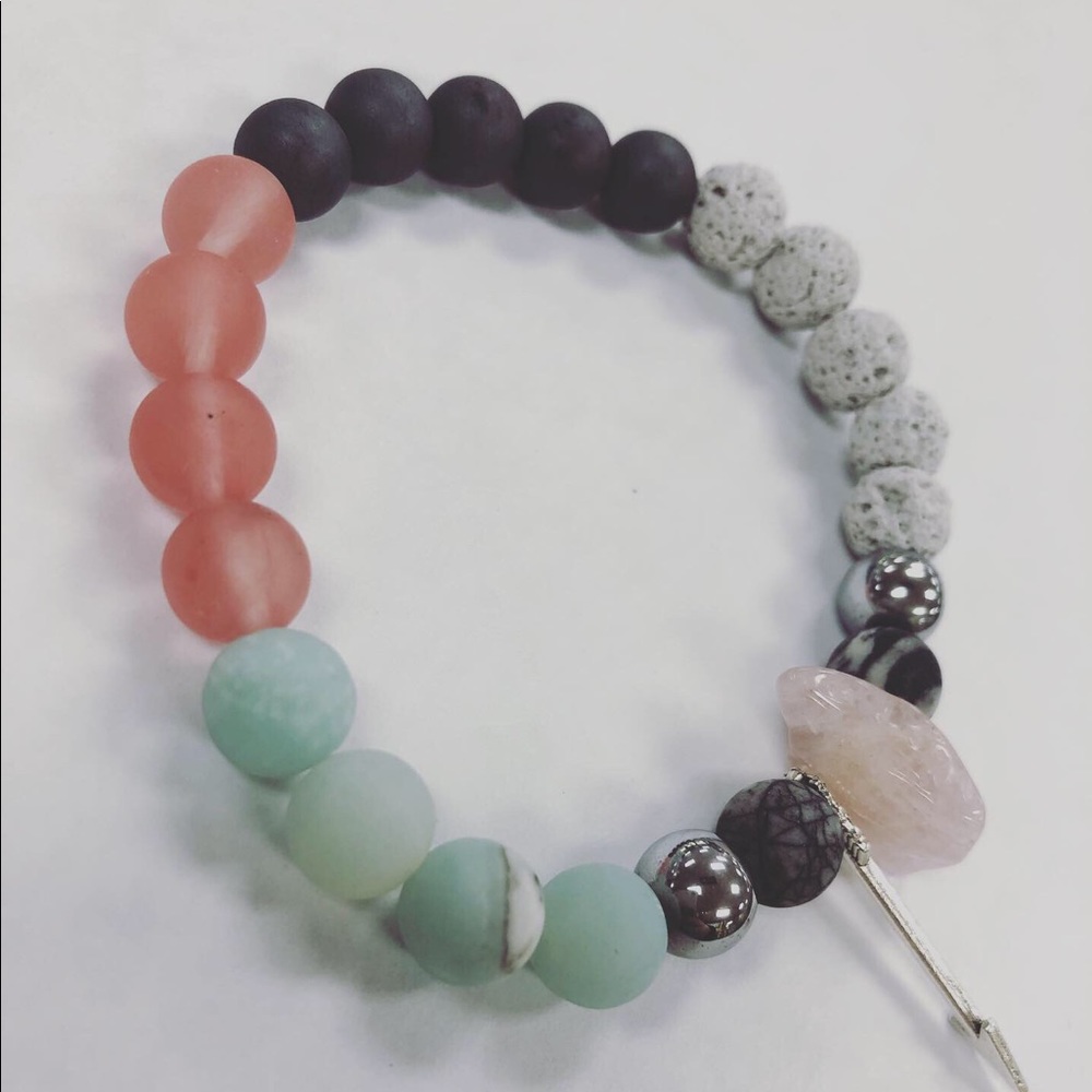 Semi precious gemstone bracelet